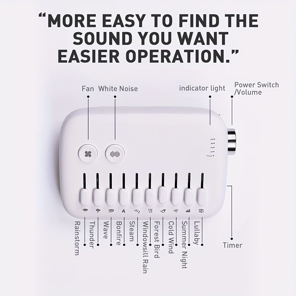 Noise Sleep Sound Machine with Nature Sounds